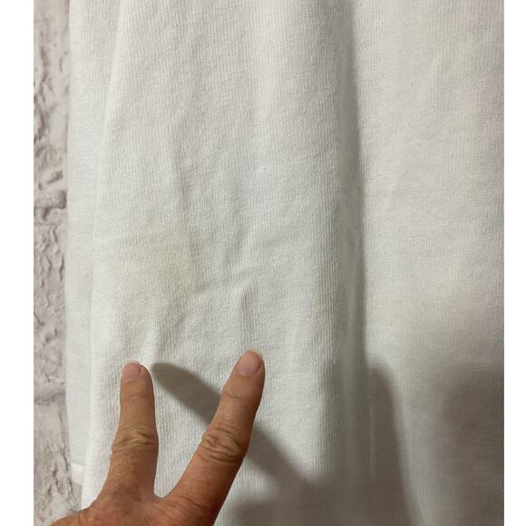 Vintage Alfred Dunner Twinset White/ Blue Flower 2X - Picture 3 of 7